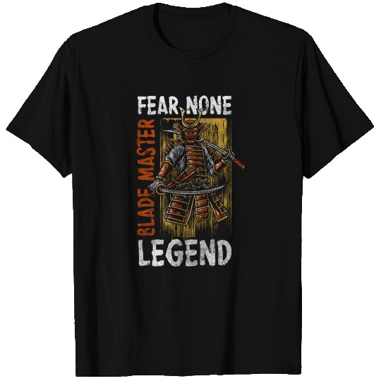 Swordsman Fighter Samurai Sabers T Shirts
