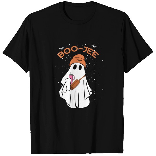 Spooky Season Cute Ghost Halloween Costume Boo-Jee T Shirts