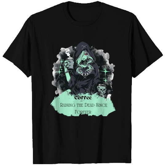 Cute Coffee Necromancer T Shirts