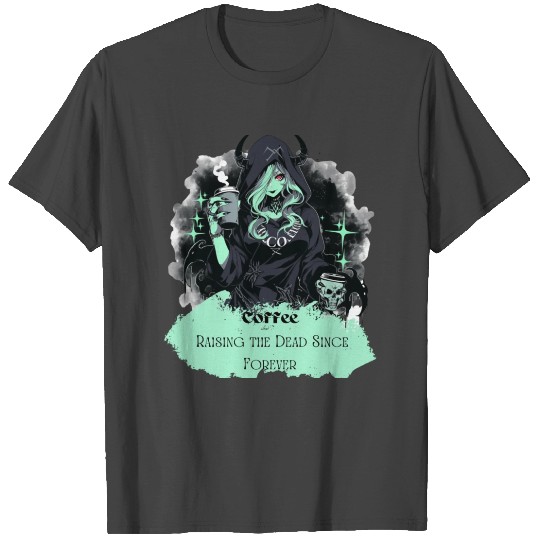 Cute Coffee Necromancer T Shirts