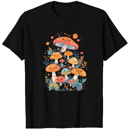 Cute Mushroom Creatures T Shirts