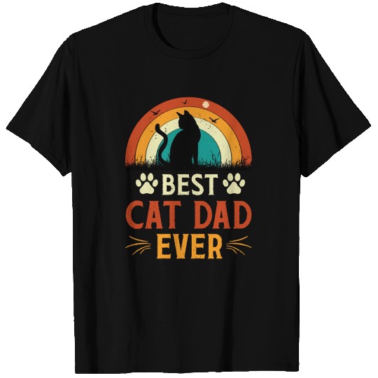 Best Cat Dad Ever T Shirts