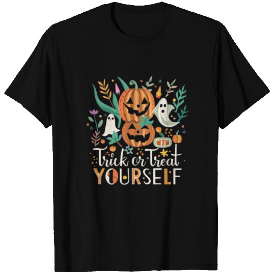 trick or treat yourself Halloween T Shirts