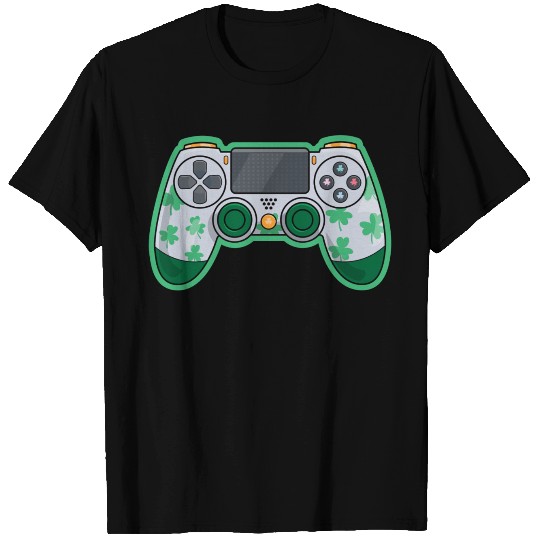 Saint Patricks Day Irish Gamer T Shirts