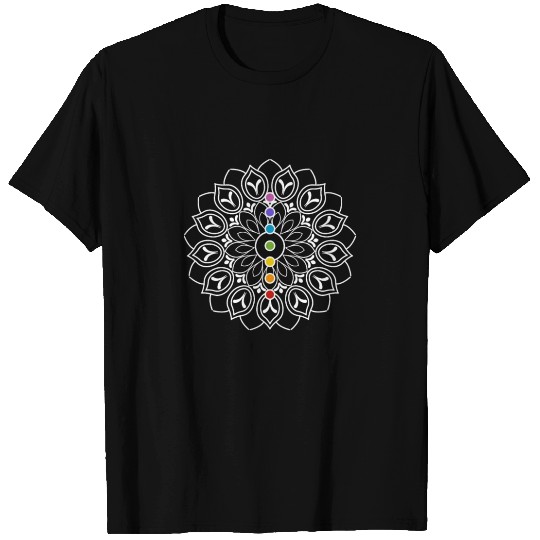 Mandala Chakra T Shirts