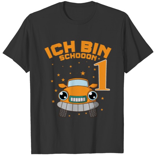 1st Birthday I am one Car T Shirts