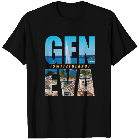 Geneva Switzerland Souvenir Vacation T Shirts