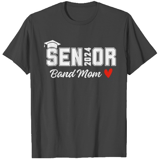 Senior Band Mom 2024 Marching Band Class of 2024 T Shirts