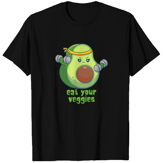Gift For Vegan, Eat Your Veggies T Shirts