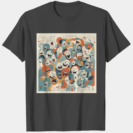 Visible Laughter: Joyful Art T Shirts