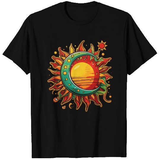 Reggae Sun & Moon T Shirts
