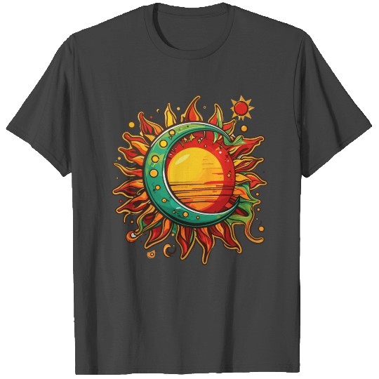 Reggae Sun & Moon T Shirts