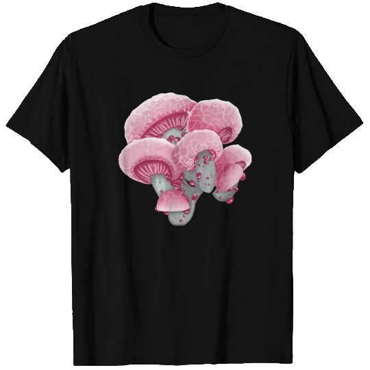 Wrinkled Peach Mushroom T Shirts