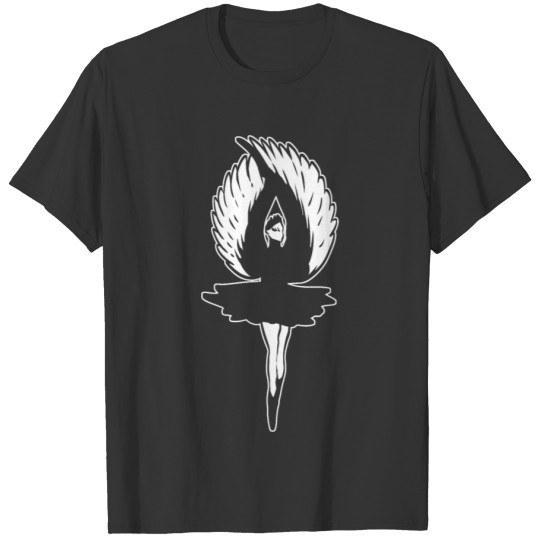 Beautiful Black Swan Ballet Instructor Gift T Shirts