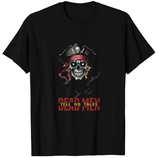Dead Men Tell No Tales pirate T Shirts