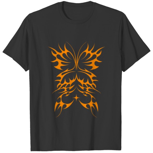 Cool Butterfly Cyber Sigil A Cybersigilism Tribal T Shirts