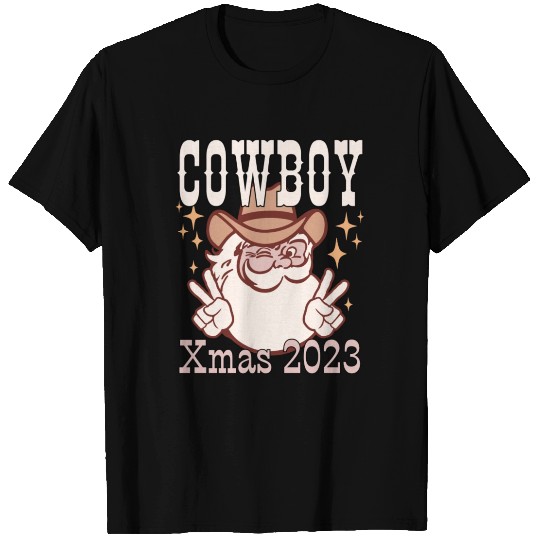 Cowboy Christmas T Shirts