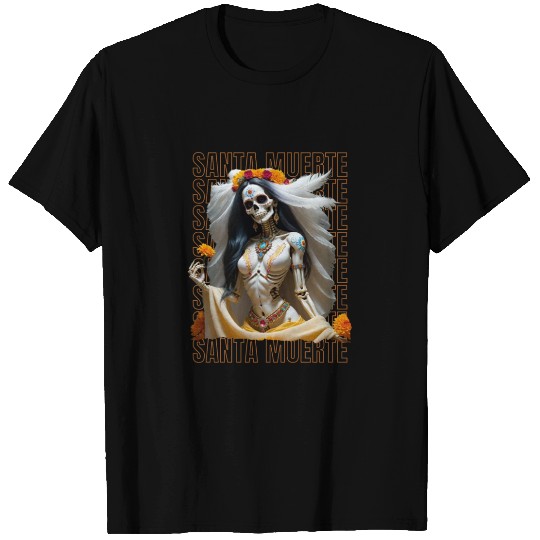 Santa Muerte! Halloween Design T Shirts