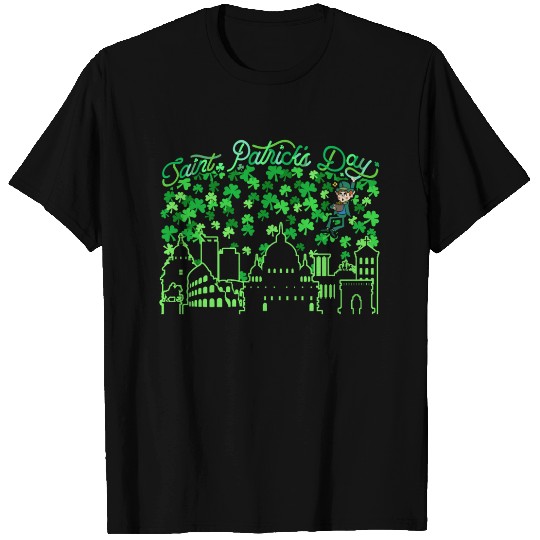 Saint Patrick's Day Rome Italy T Shirts