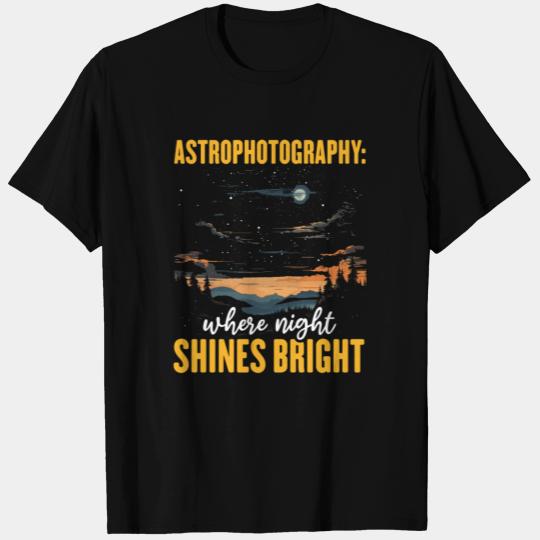 Astrophotography Camera Astronomical Astronomy T Shirts