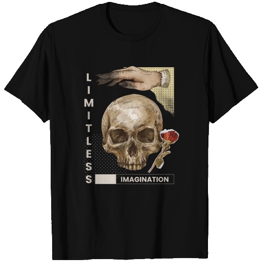 Beige Minimalist Typography Pop Culture T Shirts