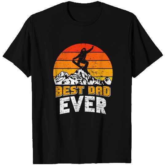 Snowboarder Best Dad Ever Snowboarding Freestyle T Shirts