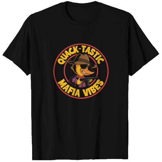 Gangster Rubber Ducks Mobster Mallards Ducky Dons T Shirts