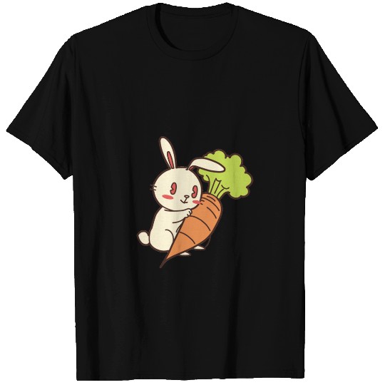 Rabbit And Carrot T Shirts