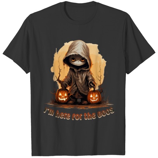 Halloween cute scary guy. Ghost - Zombie - Wizard T Shirts