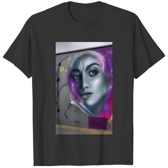 Abstract Dreamy Face T Shirts