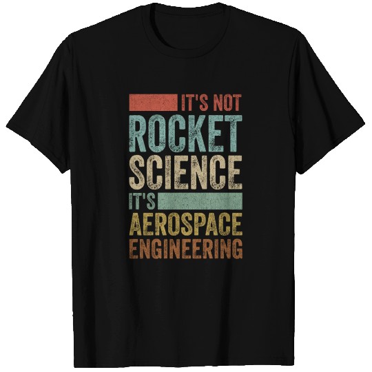 Funny Retro 80´s Rocket Science Aerospace Engineer T Shirts