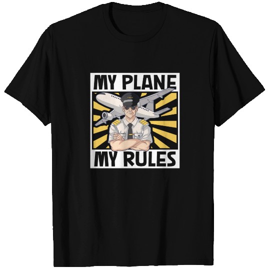 Pilot Aviation Airplane Airline Future Pilots T Shirts