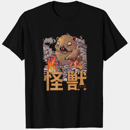 Kaiju Quokka Japanese Anime Monster T Shirts