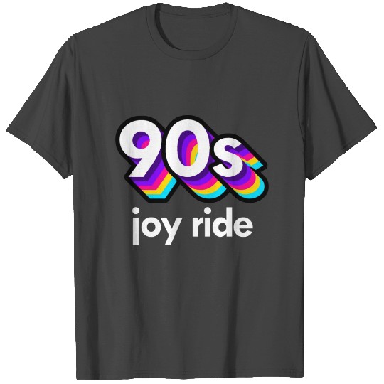 90s joy ride white T Shirts