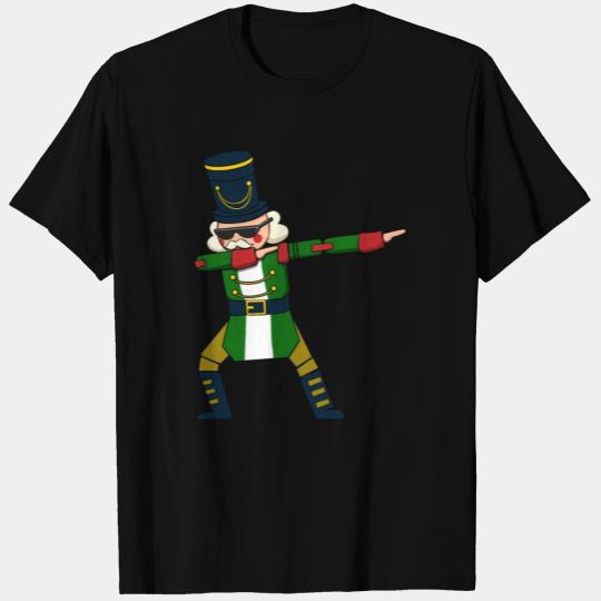 Christmas Soldier Dabbing Nutcracker T Shirts