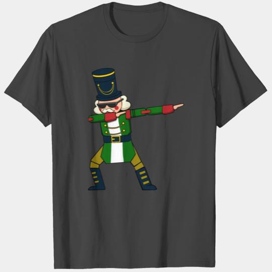 Christmas Soldier Dabbing Nutcracker T Shirts