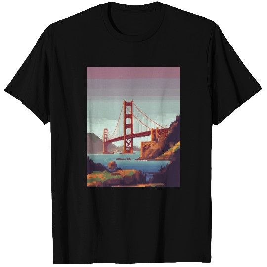 Golden Gate Bridge California T Shirts, Golden Gate
