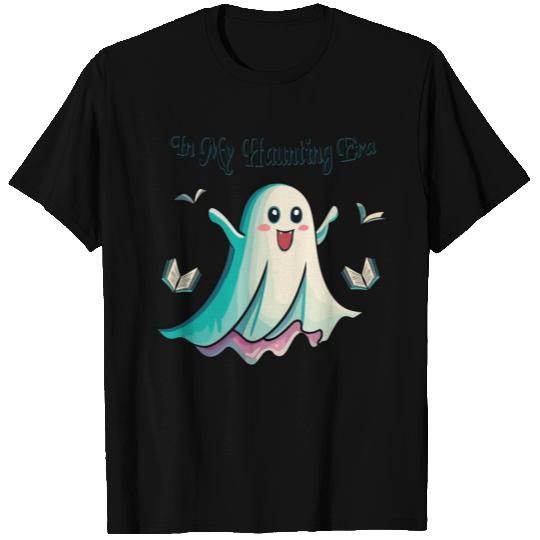 In My Haunting Era T Shirts for Halloween Ghost Books