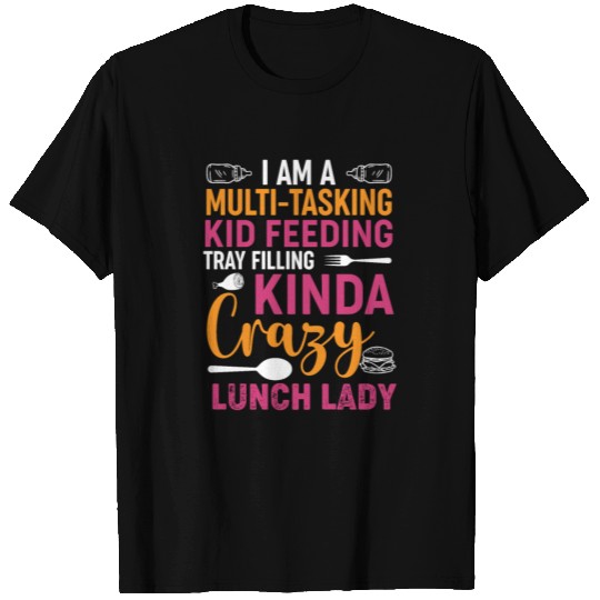 Lunch Lady Cafeteria School Food Service Crew Kitc T Shirts