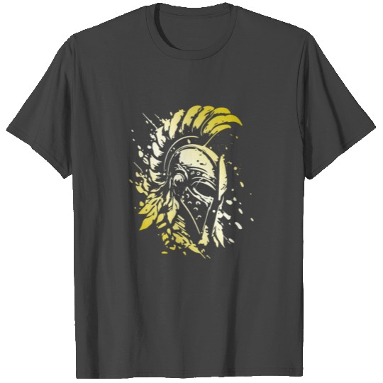 Sparta helmet Spartan warrior gladiator T Shirts