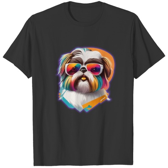 Vektor cute dog pets T Shirts