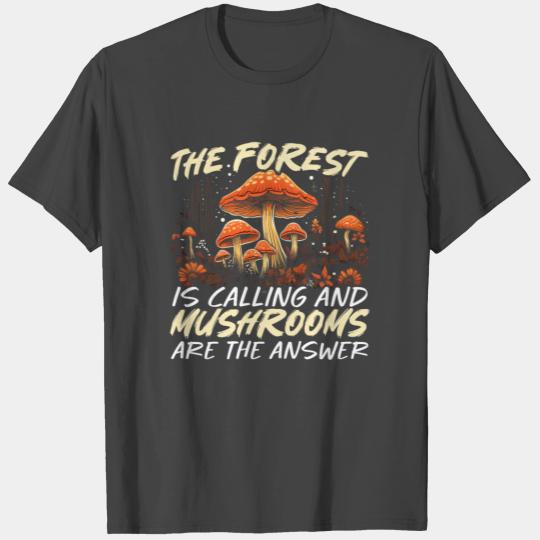 Mushroom Foraging Mycology Fungi Morel Hunting T Shirts
