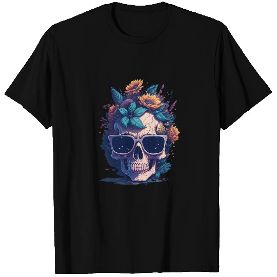 Floral Skull | C05 T Shirts