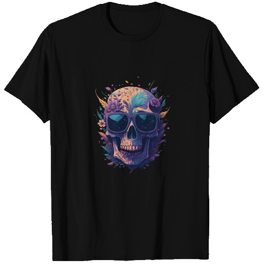 Floral Skull | C08 T Shirts
