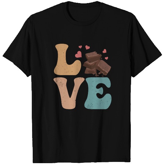 Chocolate Candy Bar LOVE T Shirts