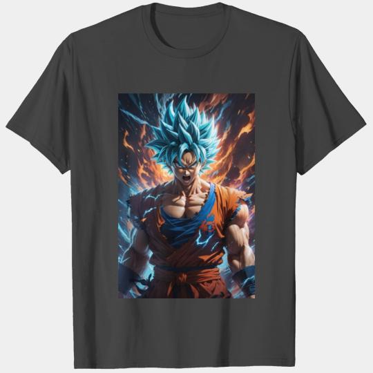 ultra detailed illustration of Goku super saiyan b T Shirts