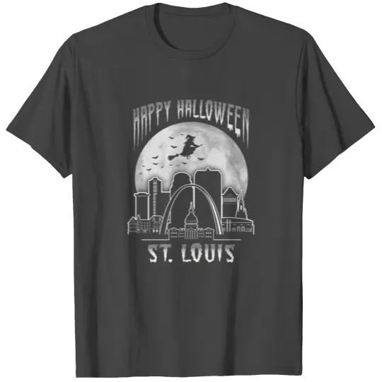 St. Louis Missouri Happy Halloween T Shirts