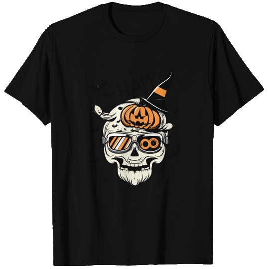 Skull Candy Punppkin Halloween T Shirts