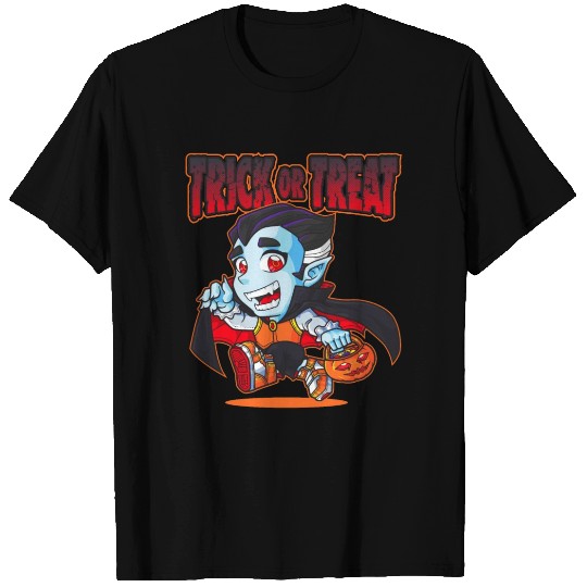 Halloween Trick or Treat Vampire T Shirts