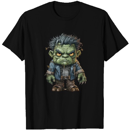 Halloween Frankie's Playful Monster Mash T Shirts
